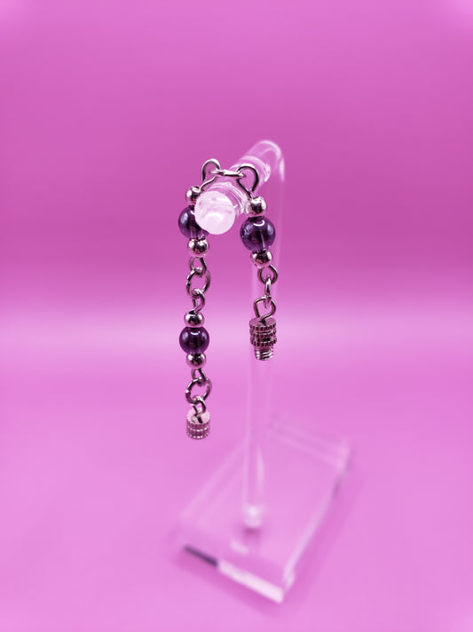 SeaWitch1 Smoky Purple 2" Necklace Extender