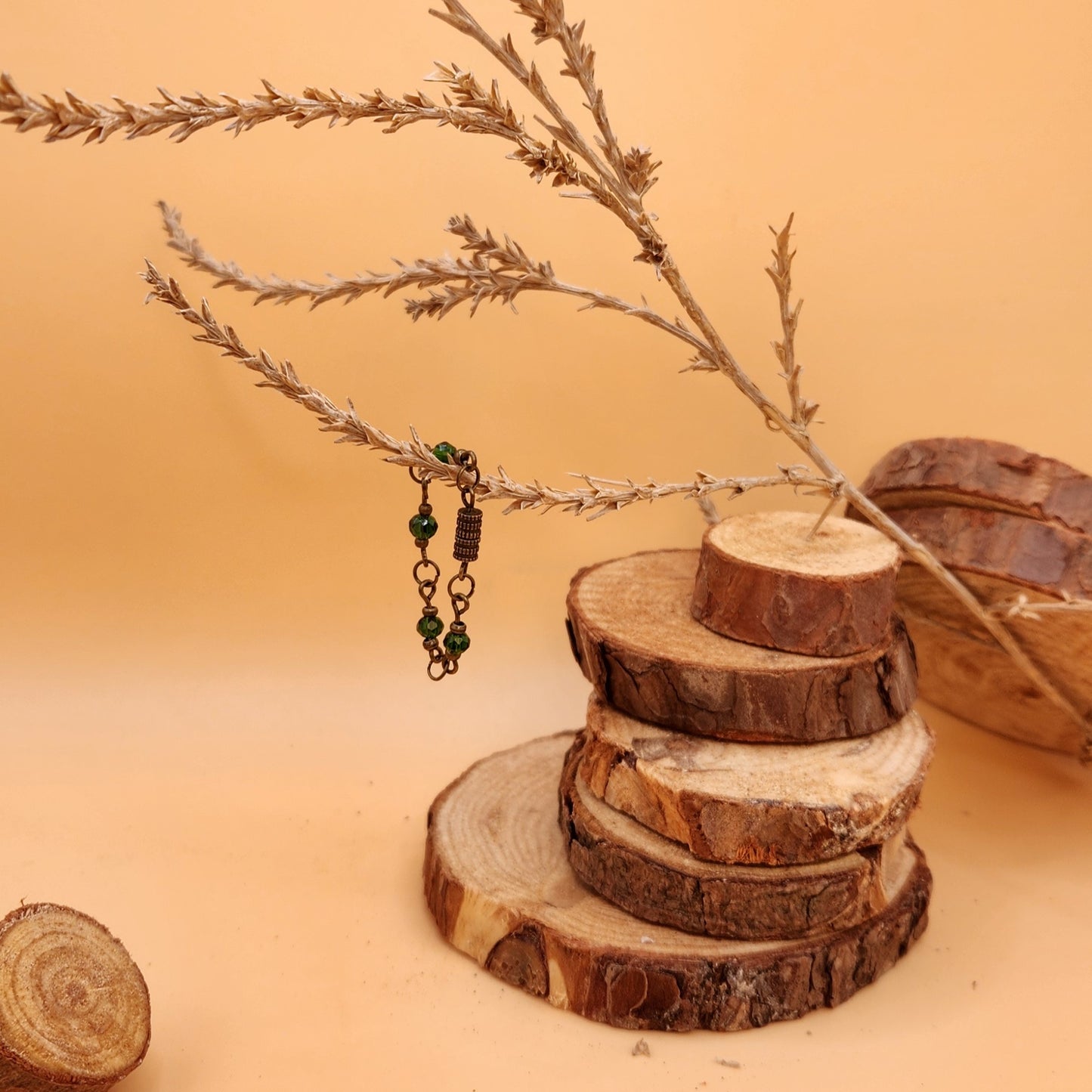 ArcherLass1 Faceted Glass & Antique Bronze Colored 2" Necklace Extender